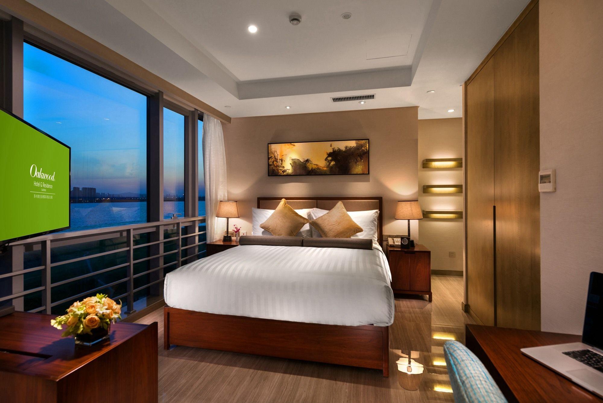 Oakwood Hotel & Residence Suzhou Suzhou  Eksteriør billede